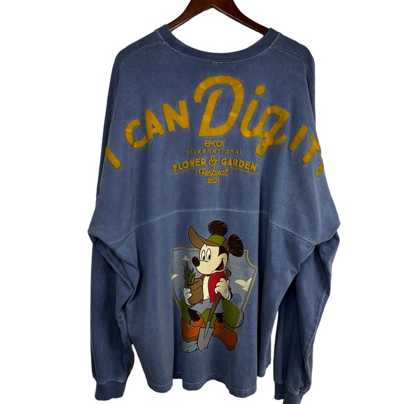 Disney Parks Spirit Jersey 2021 Flower & Garden Epcot Passholder Merchandise XXL - Picture 3 of 16